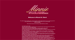 Desktop Screenshot of minniestclaire.com